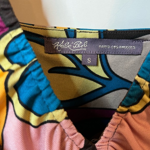 Hale Bob Mini Dress, 100% Silk - Picture 4 of 5